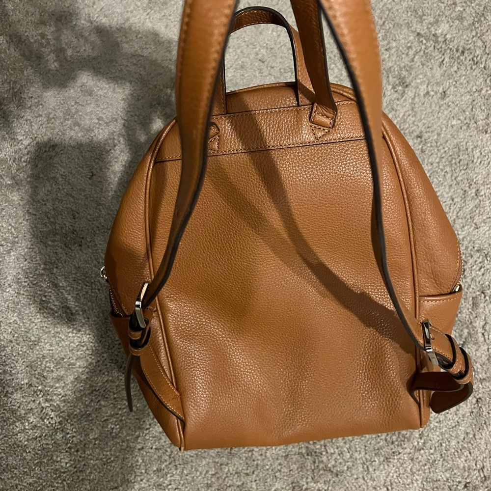 Kate Spade New York Brown Leather Backpack - Picture 4 of 5